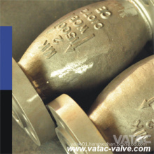 Axial Flow Type A216 Wcb Flanged Pn16&Cl150 Check Valve